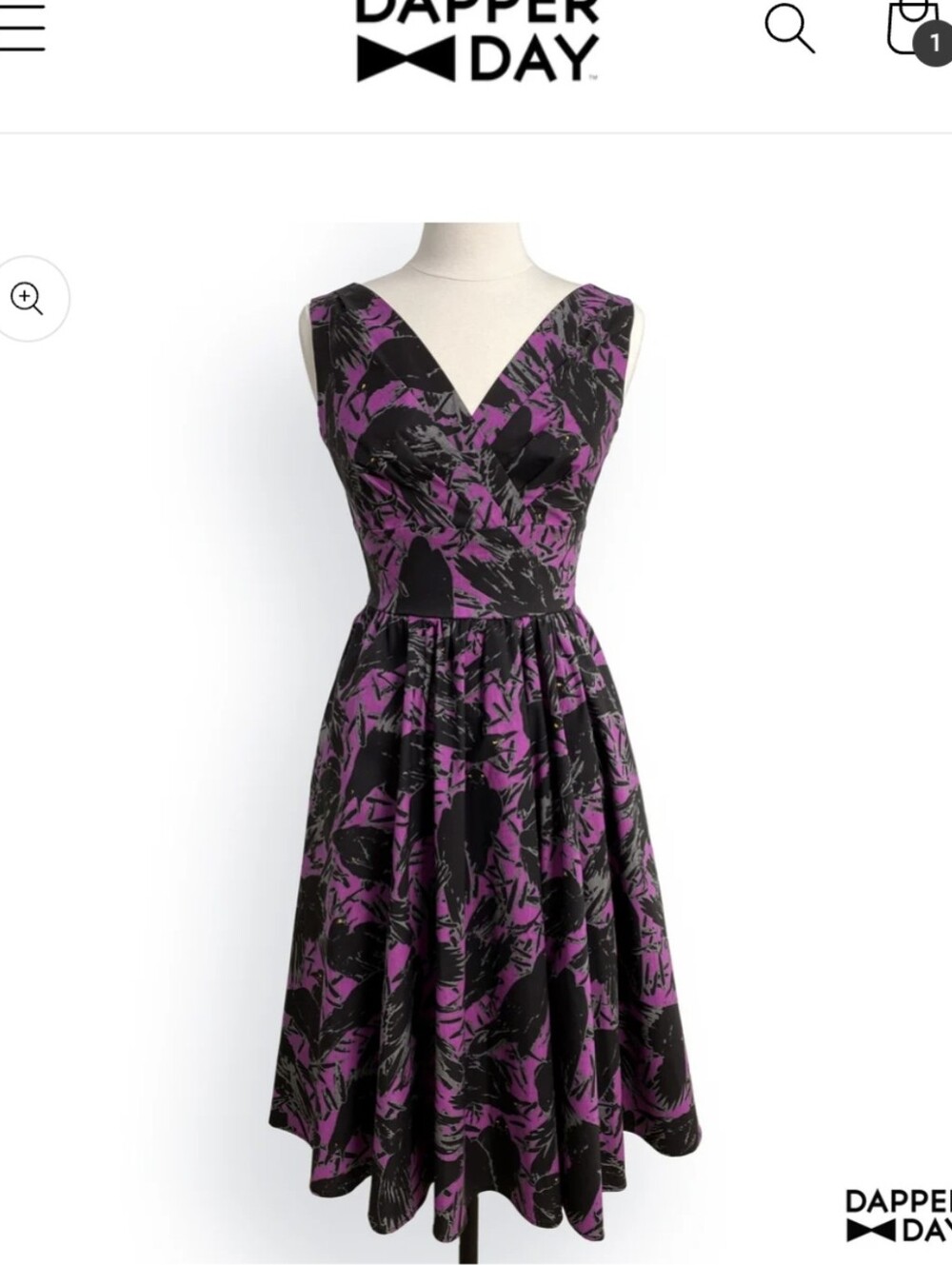 Kyosai Crows Dapper Day Dress XL